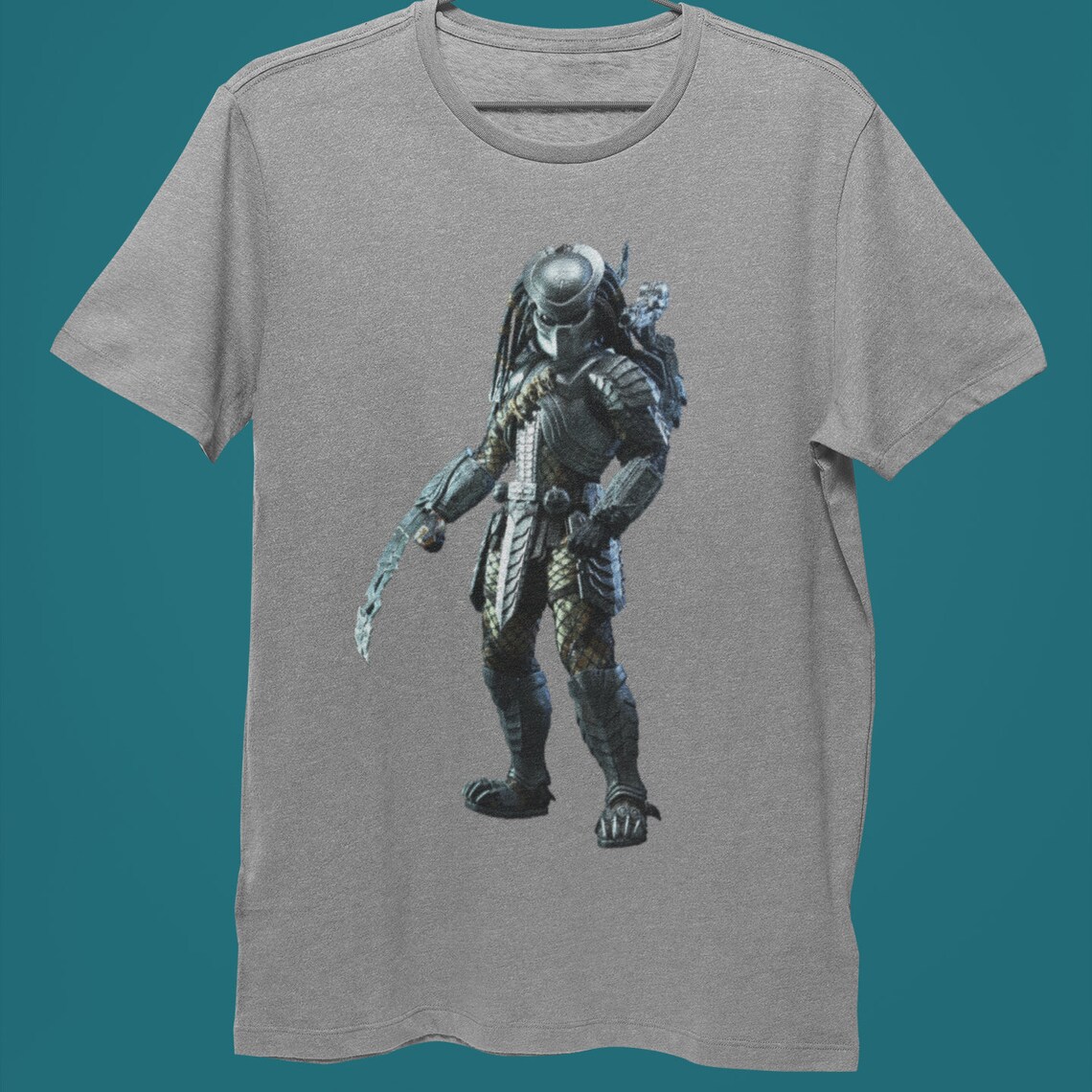 Predator tshirt T-Shirt Predator Inspired T-Shirt Movie | Etsy