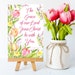 Digital Printable Bible Verses Frameable 4" X 6" Cards - Set of 2 ...