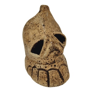 Toothy Death Whistle, Aztec Death Whistle, Big Teeth Dude!