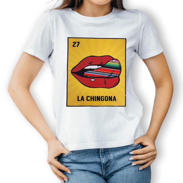 T-shirt Chingona, chemise La chingona, chemise Loteria, T-shirt Loteria, différentes tailles disponibles !