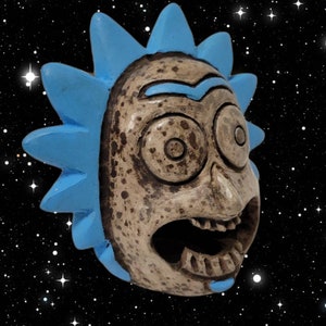 Rick Sanchez Death Whistle, Aztec Dead Whistle, Hand Crafted, Loud Scream, Aztec Scream Death Whistle.