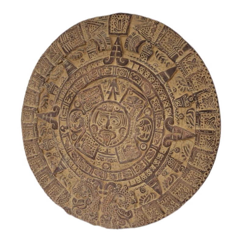 Aztec Calendar Replica Piedra Del Sol Calendario Azteca 2 - Etsy