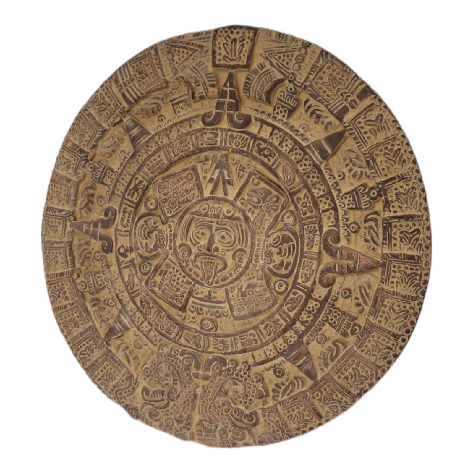 Aztec Calendar Replica, Piedra Del Sol, Calendario Azteca, 2 sizes available.