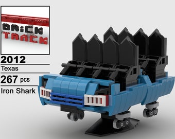Lego Shark Etsy