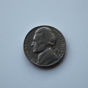 1969D Thomas Jefferson Nickel//Collectors Item//US Coin