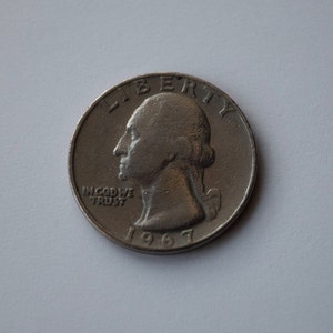 1967 quarter no mint mark - Etsy 日本