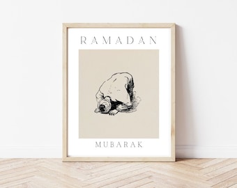 RAMADAN DIGITAL PRINTABLE, Ramadan Art, Ramadan Decor, Ramadan Cards, Islamic Printable, Islamic Wall Art