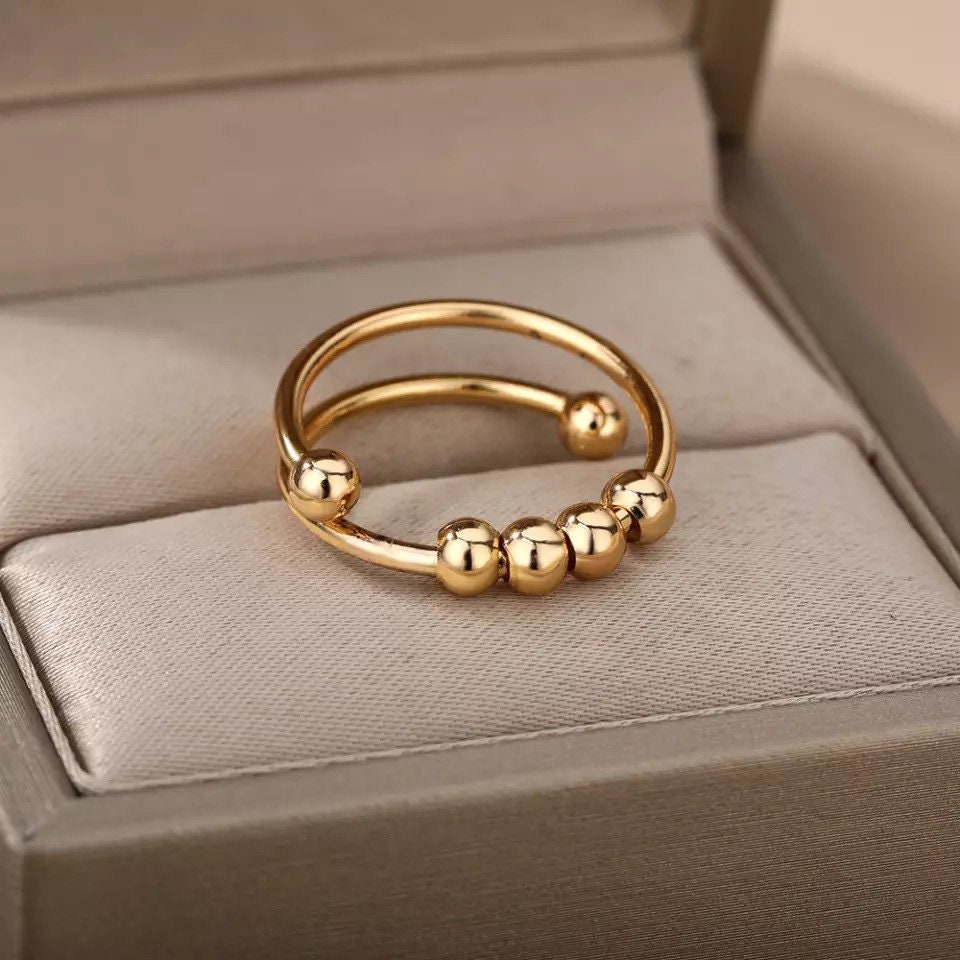 Anxiety cheap ring gold
