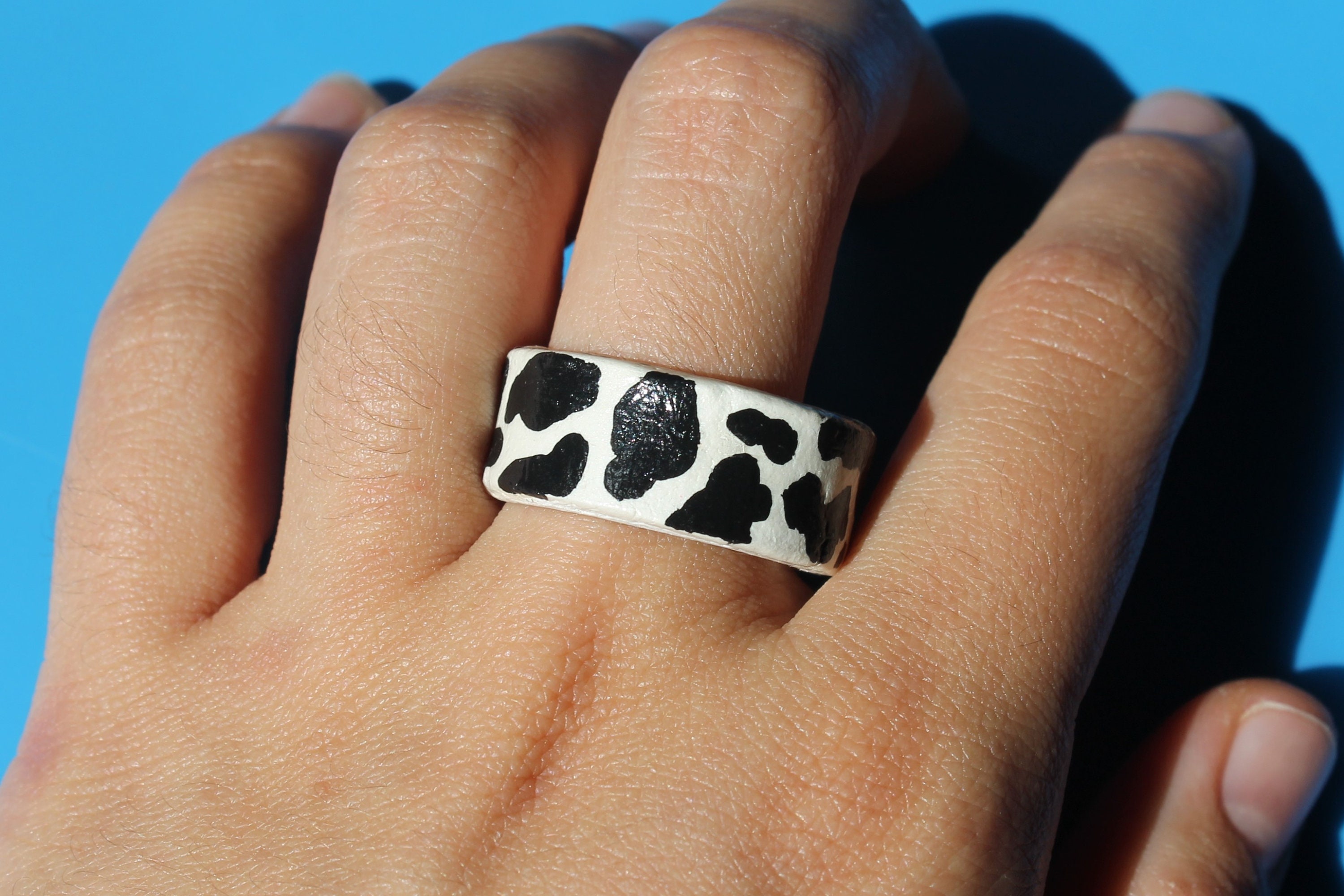Set Clay Rings Chunky Clay Rings Polymer Clay Rings Indie - Etsy Finland