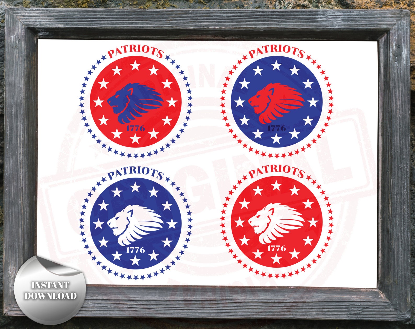 Free Free 347 Patriot Lion Svg SVG PNG EPS DXF File