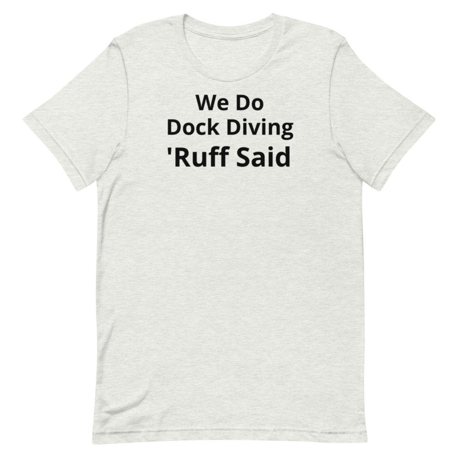 Ruff Dog Dock Diving Light TShirts Etsy.de