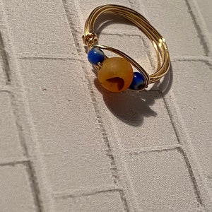 Triple Beaded Ring