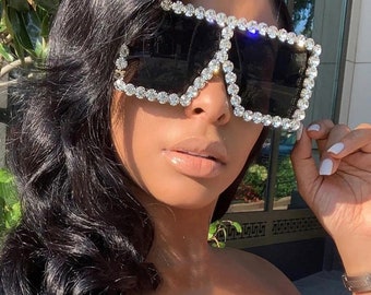 designer rhinestone sunglasses