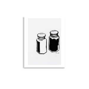 Salt and Pepp Art Print