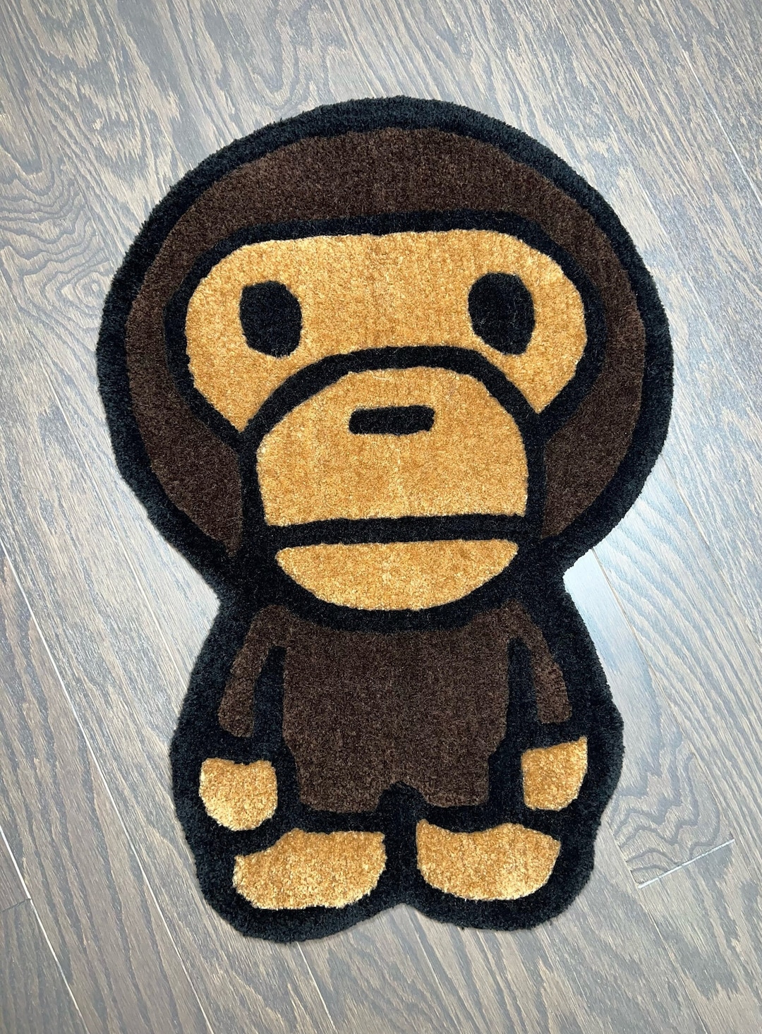 Baby Ape Custom Tufted Rugs 25 X 17 Customized Anime Rug Personalized ...