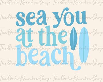 Meer Sie am Strand svg, Meer Sie am Strand png, Sommer svg, Strand svg, Kinder svg und png, Kleinkind svg, Sommer png, Boho Sommer svg