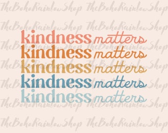 Download Kindness Matters Svg Etsy