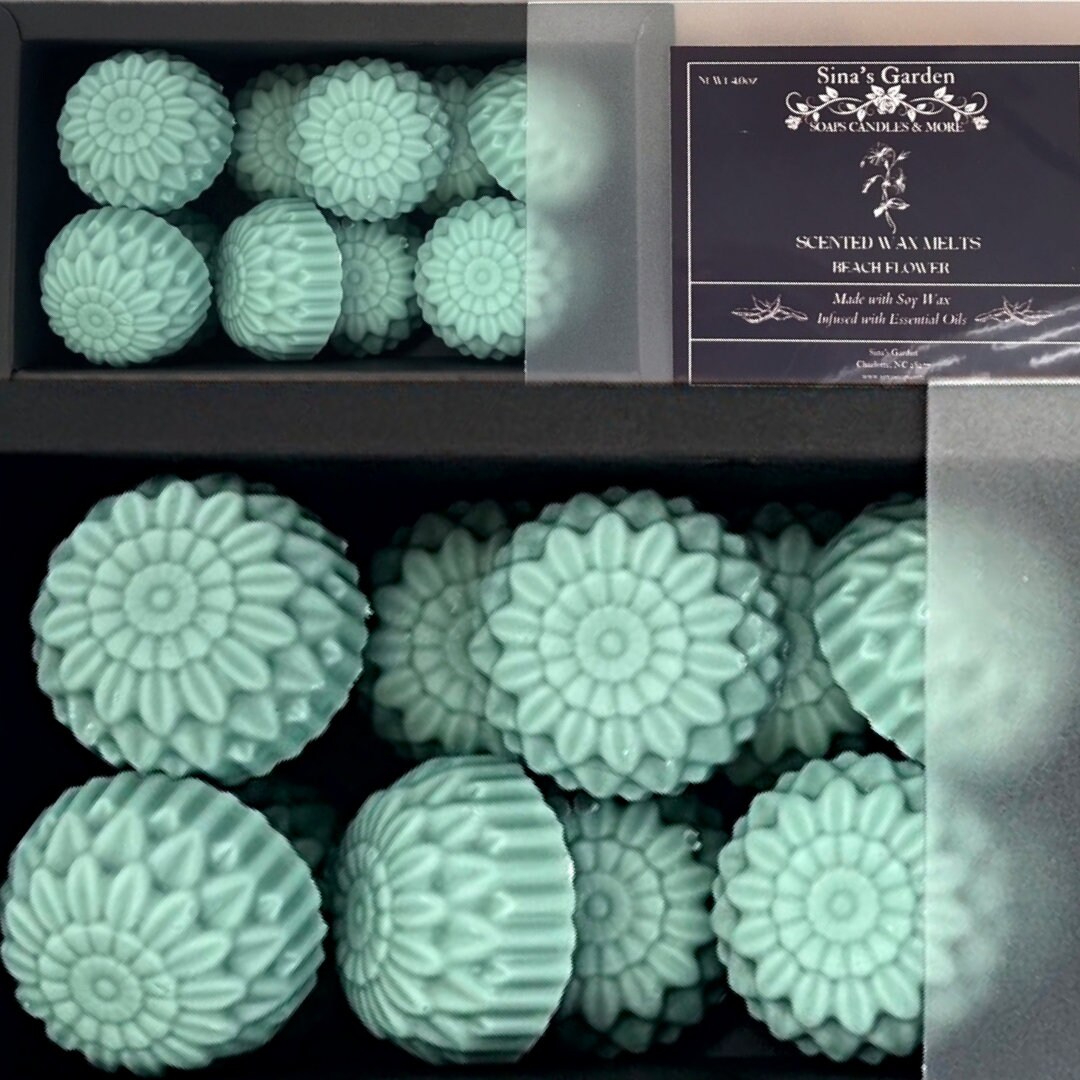 Ocean Air With Jasmine, Lilly, and Tonka Bean Scented Soy Wax Melts