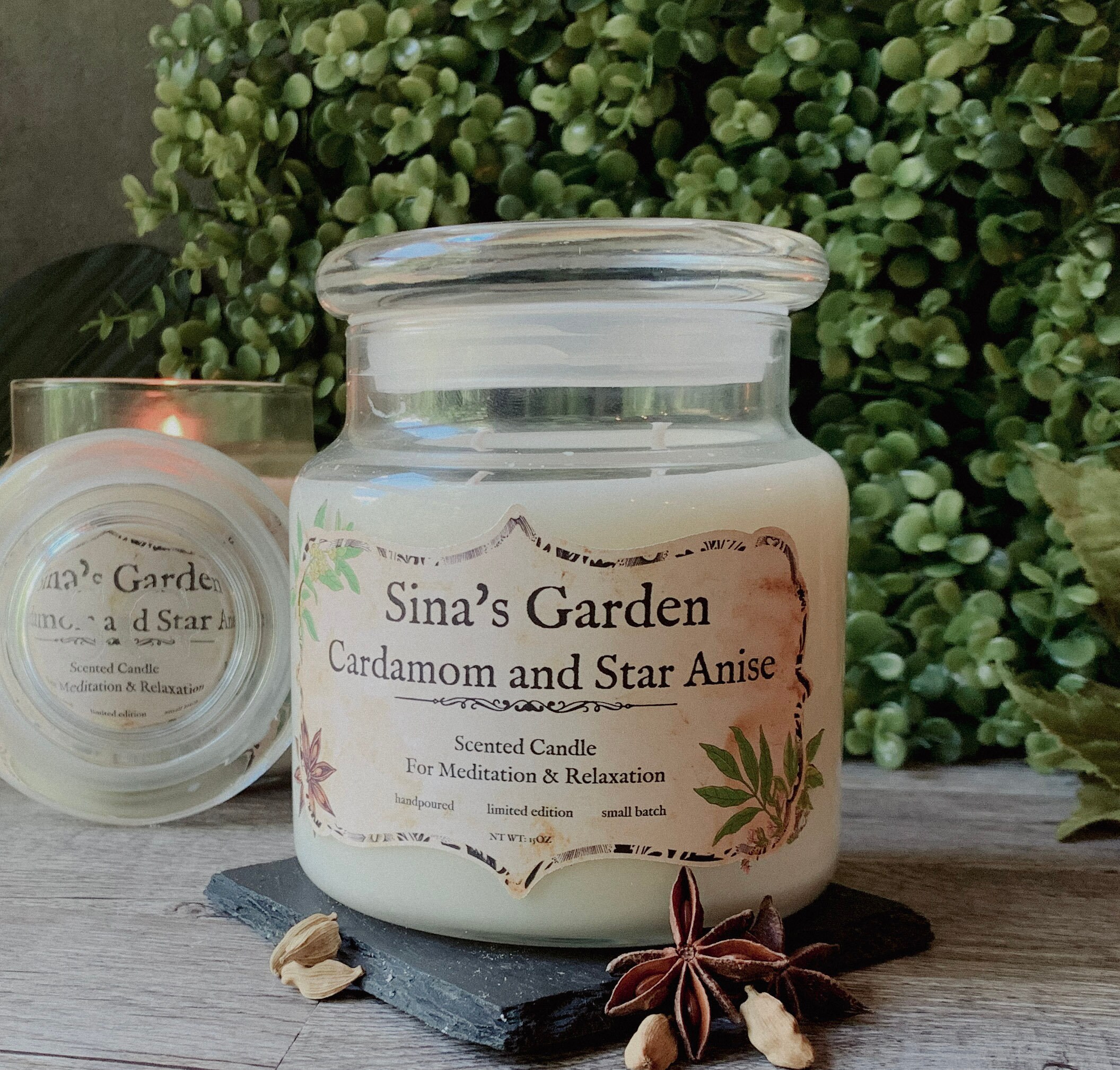 Cardamom & Star Anise Scented Candle Candle for Relaxation Etsy