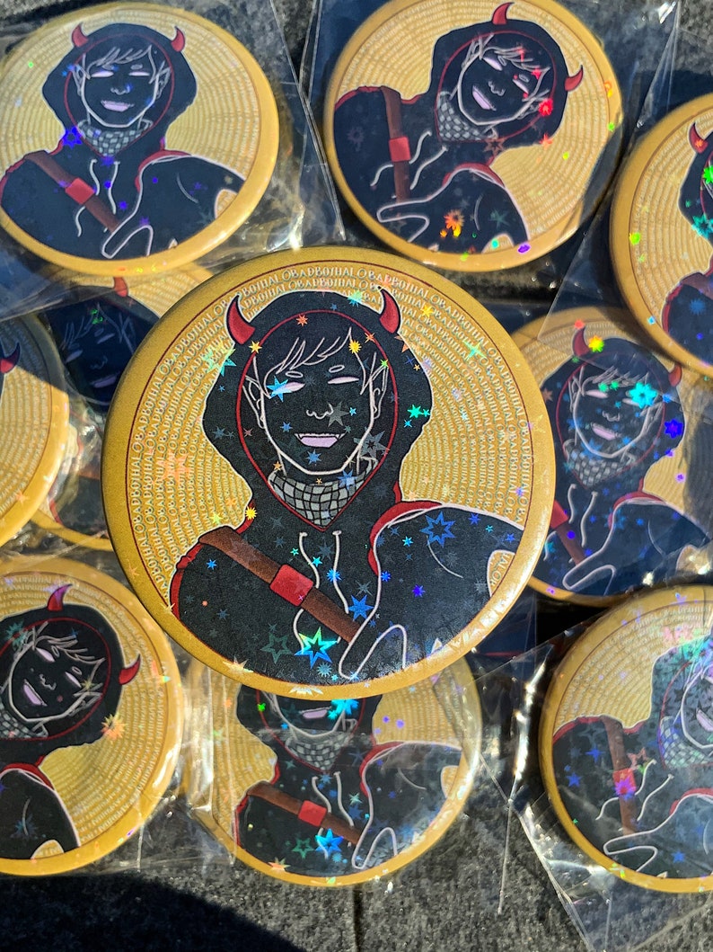 Dream SMP Tinplate Buttons
