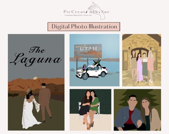 Customize Digital Picture Illustration
