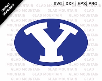 BRIGHAM YOUNG BYU COUGARS NCAA COLLEGE 5" LOGO PATCH 
