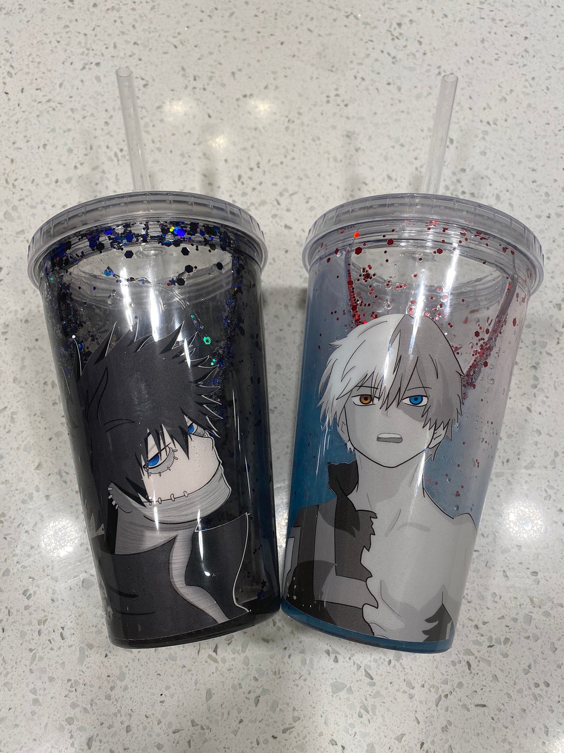Anime Schneekugel Becher. Anpassbare. 18 g Etsy