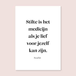 Quote voor zelfliefde, A5