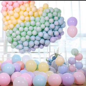 PASTEL BALLOON Party decoration, birthday and event balloon, party decor,
