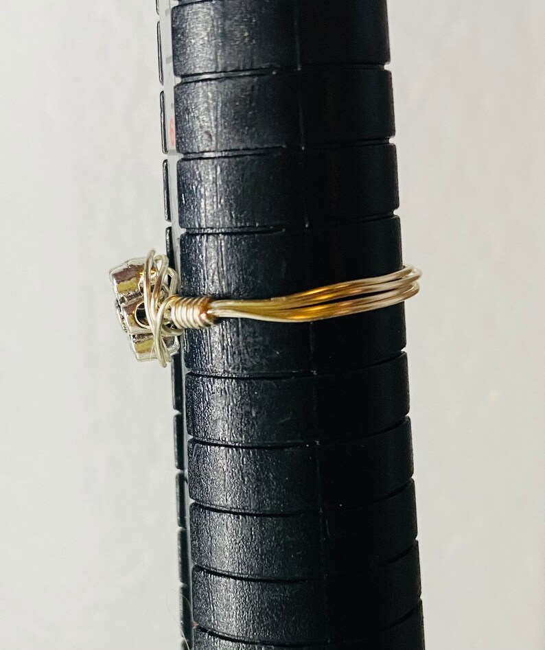 24 gauge silvergold wired handmade rings most sizes available
