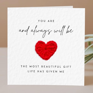 Sentimental Anniversary Card Birthday Card for him, Birthday Card for Girlfriend, Anniversary Gift for Wife LGBTQ+ Valentines Card