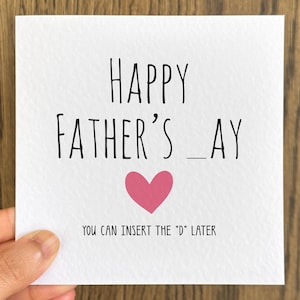 Naughty Fathers Day Card to Husband | Rude Fathers Day gift to husband Rude Gift for daddy card to him Funny Fathers Day card Sexy
