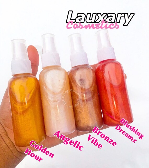 Body Shimmer Spray Fragrance Free Etsy