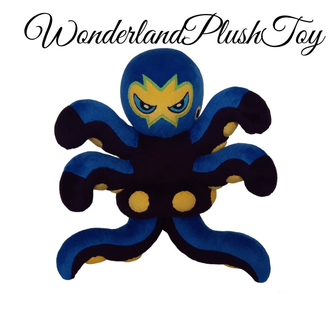 Inspired by Grapploct, POKÉMON Plush Toy Made to Order Etsy