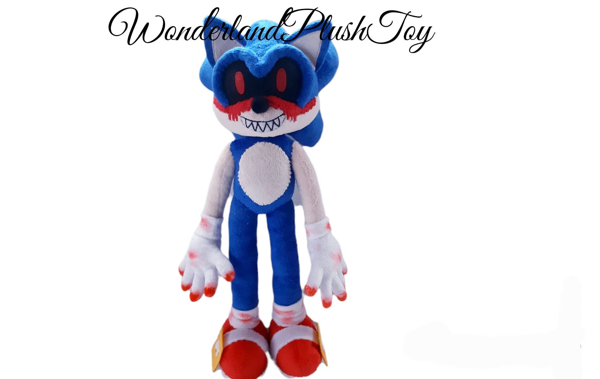 14 '' Sonic EXE Plush Toy, Sonic Sonic Gifts para fãs