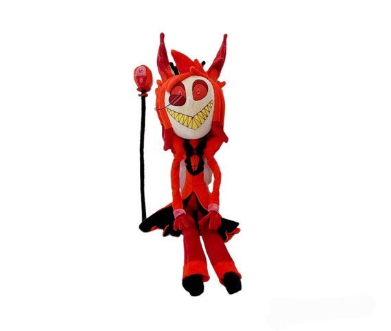 Alastor Doll Hazbin Hotel Alastor Inspired - Handmade Plush Alastor Doll Hazbin Hotel Alastor Inspired - Handmade Plush