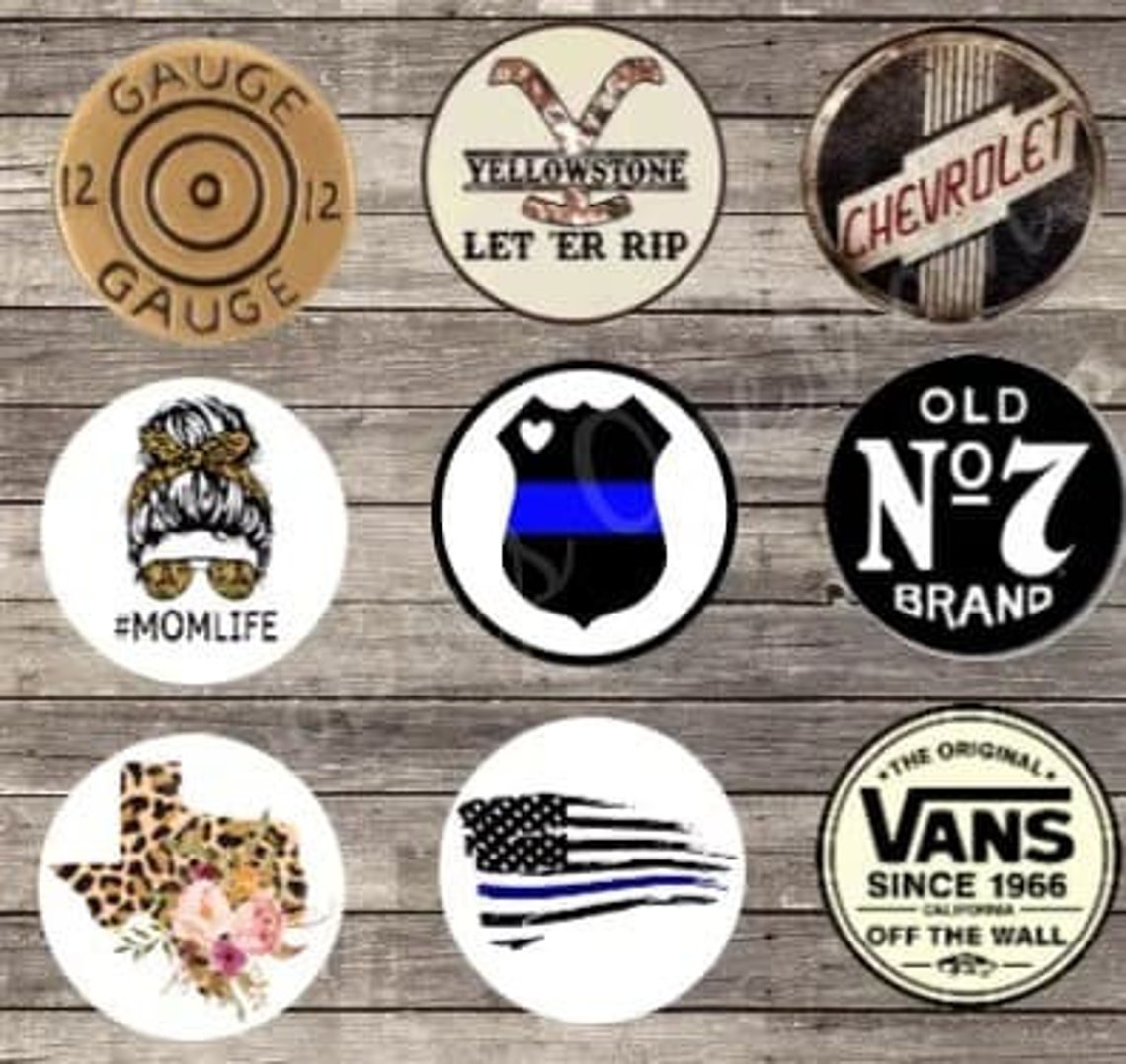 Cardstock Cutouts for Car Freshies Etsy