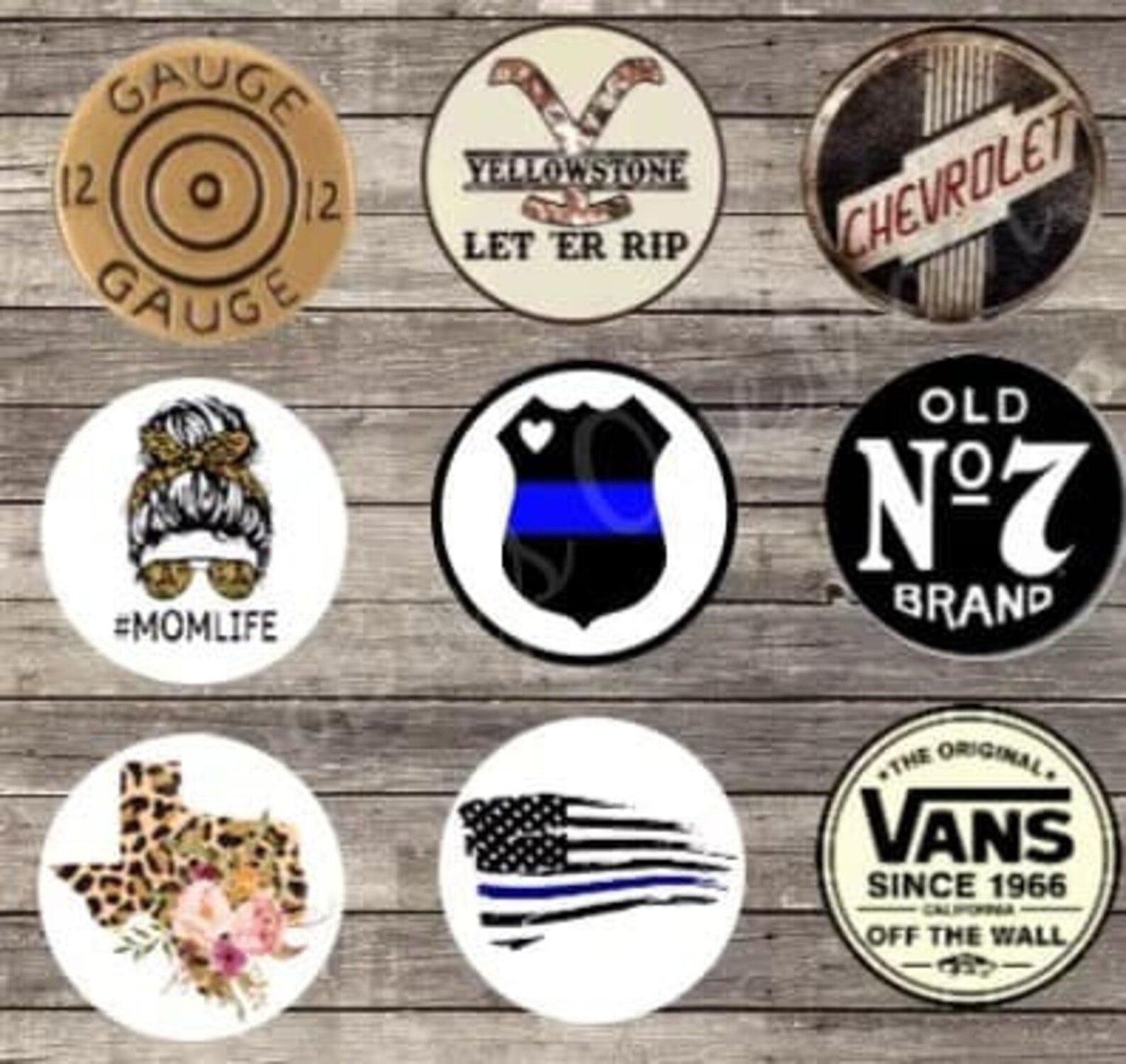 Cardstock Cutouts for Car Freshies Etsy