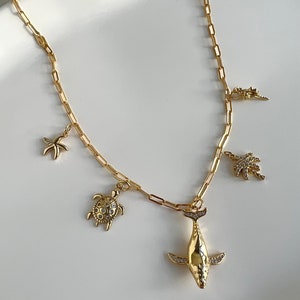 Make your own charms necklace