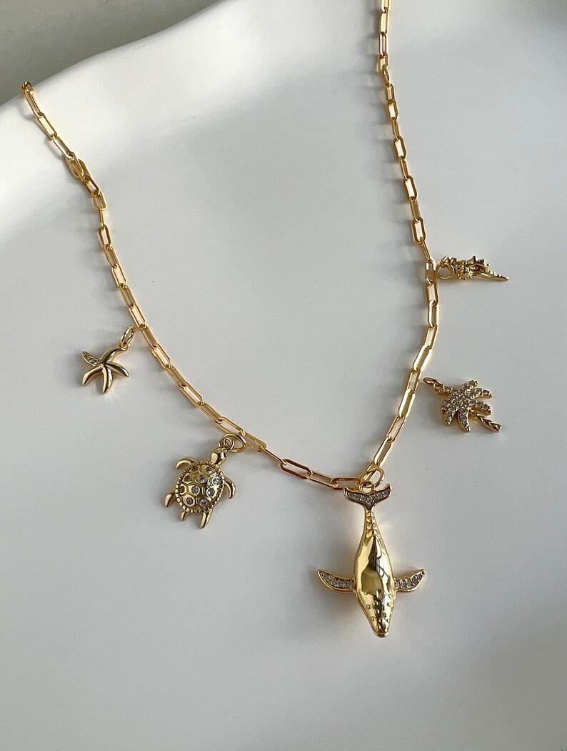 Make your own charms necklace