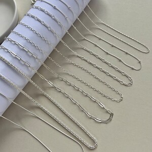 3MM Solid 925 Sterling Silver Italian ROUND SNAKE Chain Necklace, Made In Italy