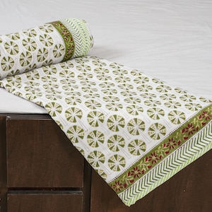 Hand Block Print Cotton Dohar | AC Blanket for Summer | Lightweight Jaipuri Quilt | Twin Queen King Size Jaipuri Hand Block Print Dohar |