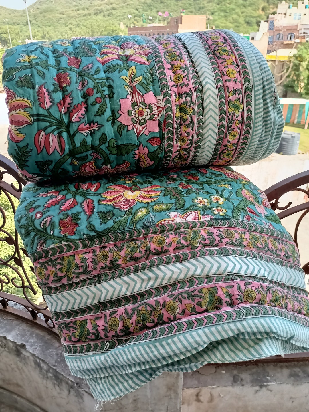 Blankets Comforter,blankets Throws,home and Living,bedding,block Print