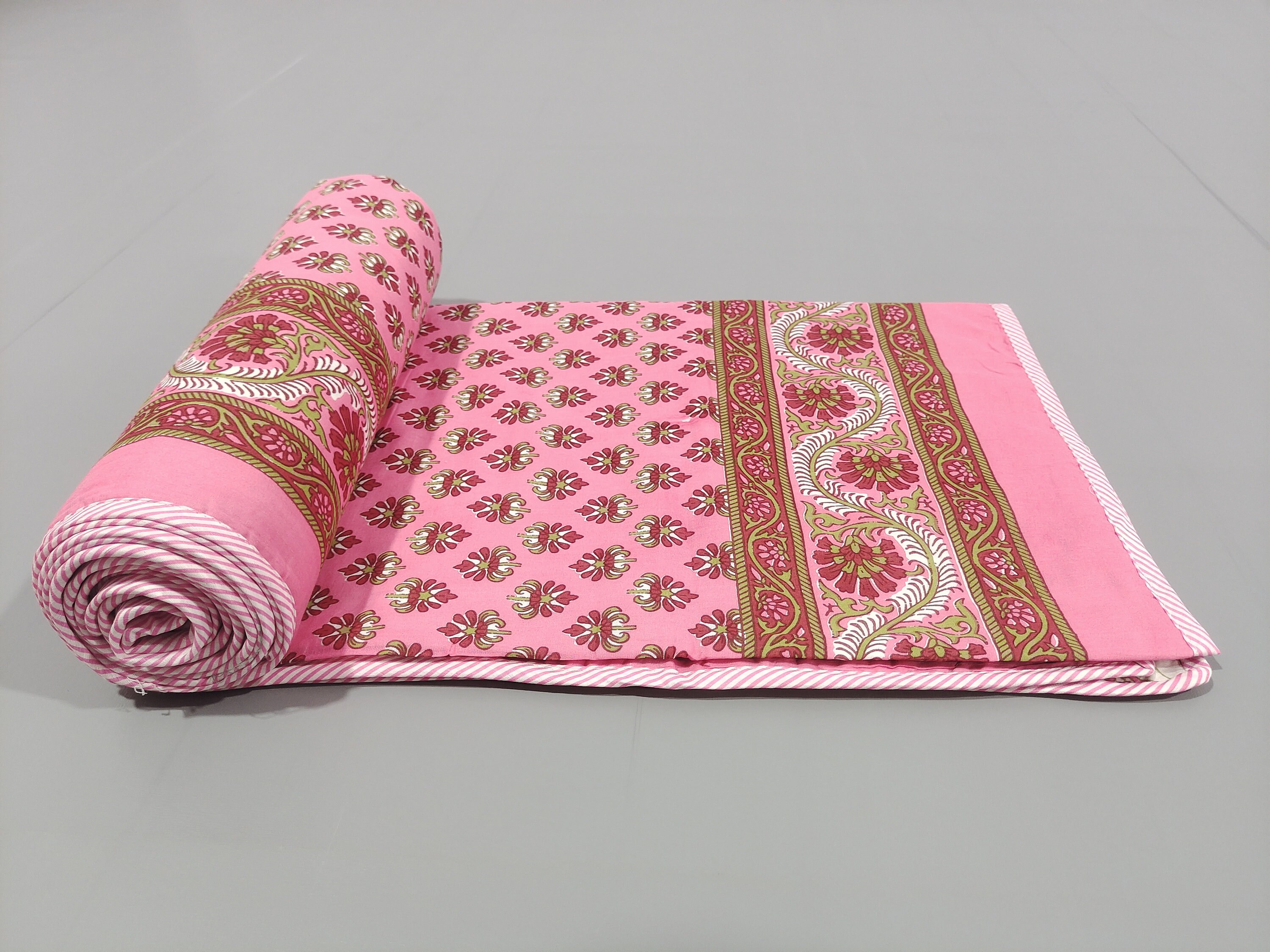 Dohar Summer Blanket Summer Quilt Indian Handcrafted Jaipuri Etsy