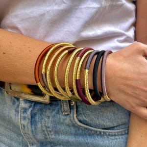 Goldfaden marokkanischer Armreif Dalila | Sfifa Woven Armband, Boho Schmuck