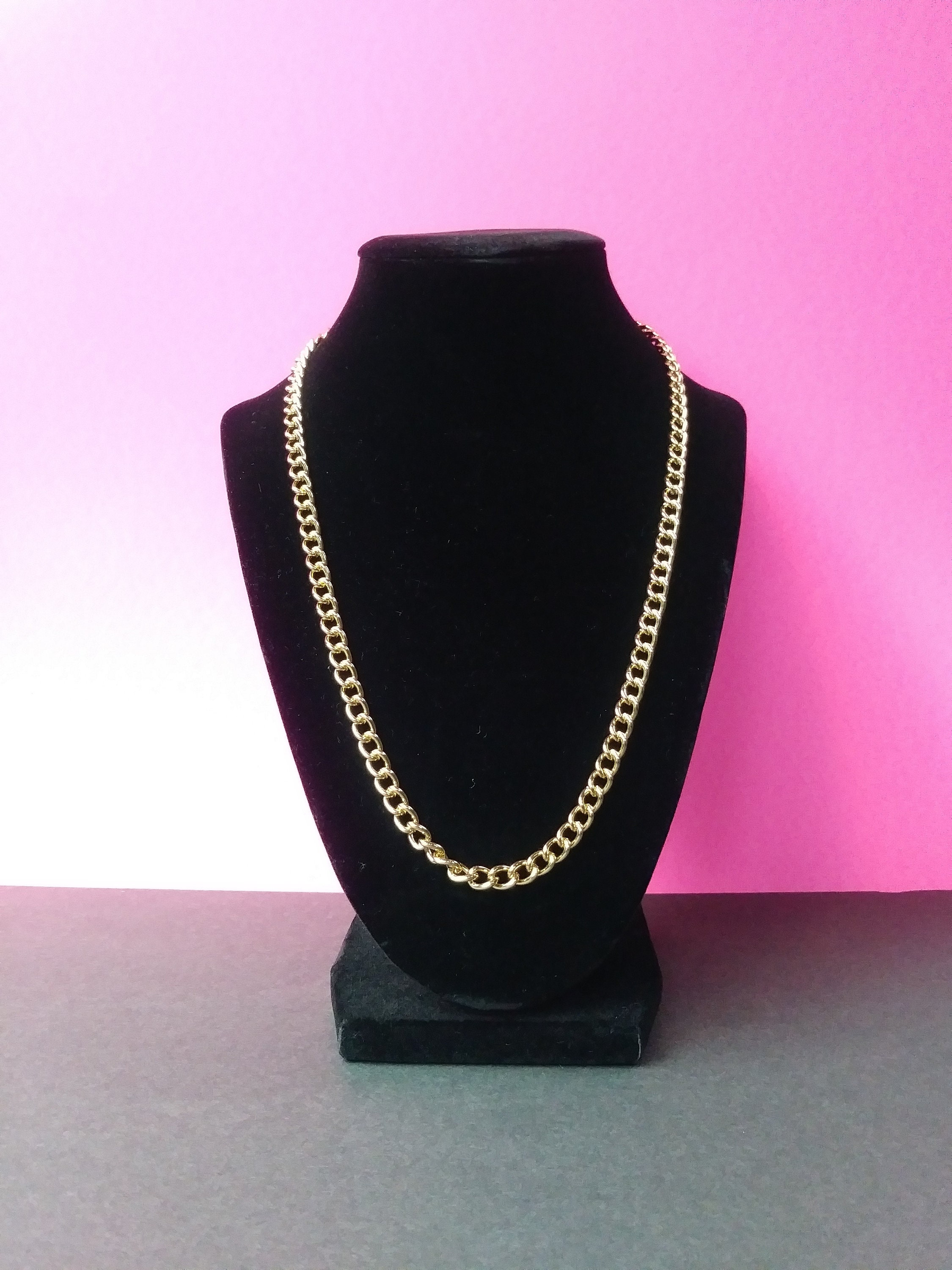 Gold Fashion Jewelry..Gold 20 Necklace Etsy