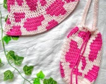 PATTERN*** farm fairy bucket hat - crochet by lynzi