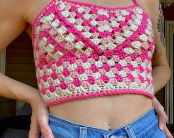 PATTERN*** moon fairy top - crochet by lynzi