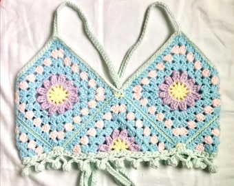 PATTERN*** forest fairy top - crochet by lynzi