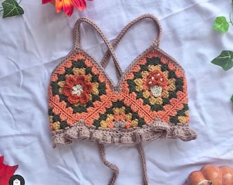 PATTERN*** mountain fairy top - crochet by lynzi